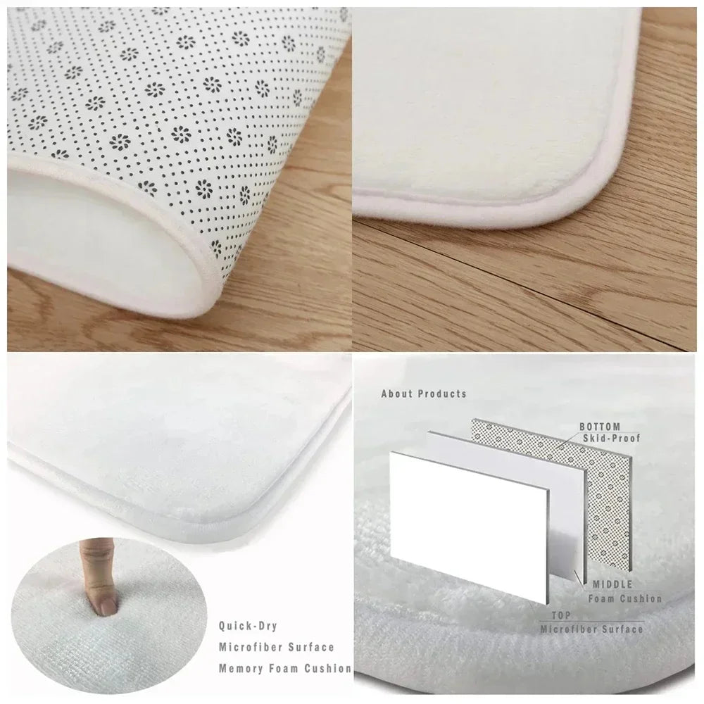Brand Bath Mat Rug Bathroom Foot Mat Non-slip Mat Small Floor Mats Door Mat G-gucci-i Doormat Entrance Door Rugs Carpets Kitchen