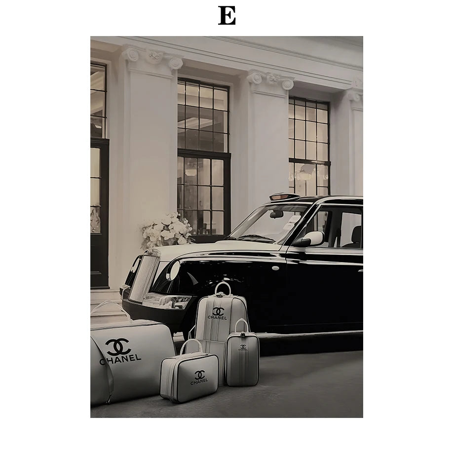 Luxury Designer-Inspired Canvas Wall Art – Premium Home Décor