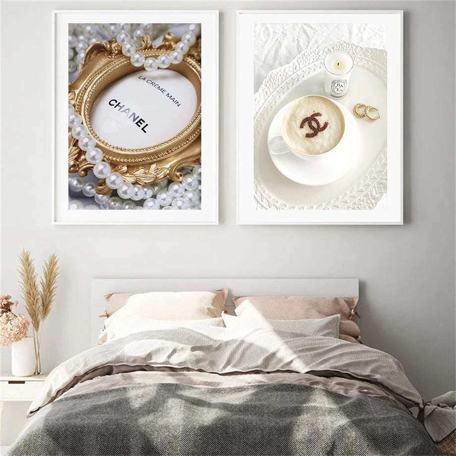 Luxury Designer-Inspired Canvas Wall Art – Premium Home Décor