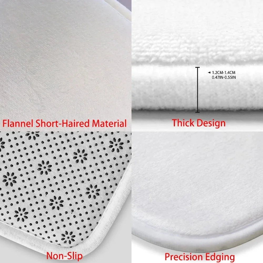 Brand Bath Mat Rug Bathroom Foot Mat Non-slip Mat Small Floor Mats Door Mat G-gucci-i Doormat Entrance Door Rugs Carpets Kitchen